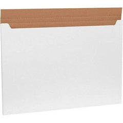 Made in USA - 26" Wide x 38" Long x 1" High Rectangle Crush Proof Mailers - 1 Wall, White - Exact Tool & Supply