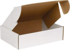 Made in USA - 18" Wide x 24" Long x 6" High Rectangle Crush Proof Mailers - 1 Wall, White - Exact Tool & Supply