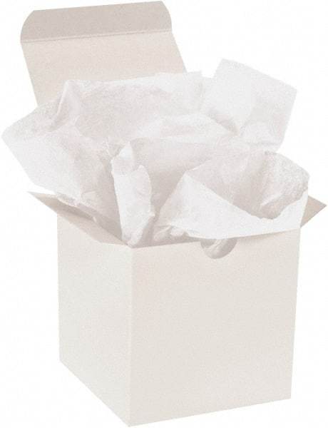 Made in USA - 18" Long x 12" Wide Sheets of Tissue Paper - 10 Lb Paper Weight, 960 Sheets - Exact Tool & Supply