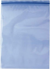 Made in USA - 12 x 18", 4 mil VCI Reclosable Polybags - Blue - Exact Tool & Supply