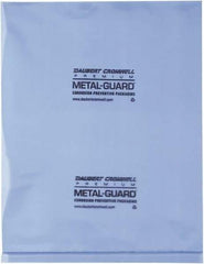 Made in USA - 24 x 36", 4 mil VCI Polybags - Blue - Exact Tool & Supply