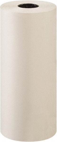 Value Collection - 1,440' Long x 20" Wide Roll of White Newsprint Paper - 30 Lb Paper Weight - Exact Tool & Supply