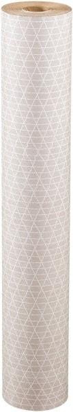 Made in USA - 300' Long x 36" Wide Roll of Reinforced Kraft Paper - 50 Lb Paper Weight - Exact Tool & Supply
