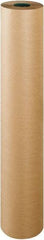 Made in USA - 600' Long x 48" Wide Roll of Kraft Paper with 10# Gloss Polyethylene - 50 Lb Paper Weight - Exact Tool & Supply