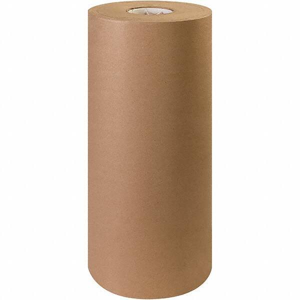 Made in USA - 720' Long x 20" Wide Roll of Recycled Kraft Paper - 50 Lb Paper Weight - Exact Tool & Supply