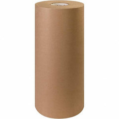 Made in USA - 720' Long x 20" Wide Roll of Recycled Kraft Paper - 50 Lb Paper Weight - Exact Tool & Supply