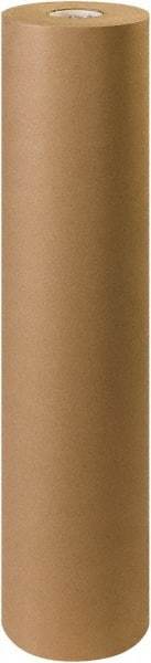 Made in USA - 900' Long x 40" Wide Roll of Recycled Kraft Paper - 40 Lb Paper Weight - Exact Tool & Supply