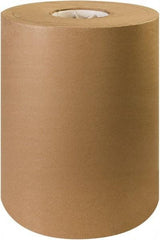 Made in USA - 1,200' Long x 9" Wide Roll of Recycled Kraft Paper - 30 Lb Paper Weight - Exact Tool & Supply