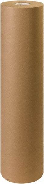 Made in USA - 900' Long x 36" Wide Roll of Virgin Kraft Paper - 40 Lb Paper Weight - Exact Tool & Supply