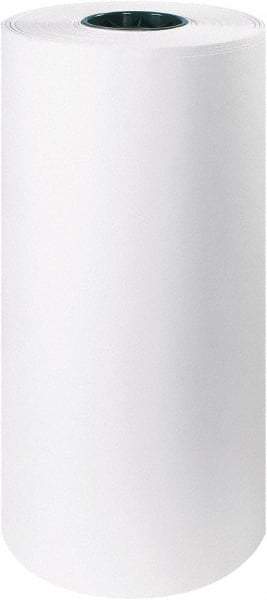 Made in USA - 1,000' Long x 18" Wide Roll of Butcher Paper - 40 Lb Paper Weight - Exact Tool & Supply