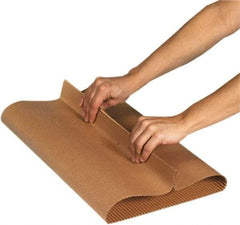 Made in USA - 200' Long x 30" Wide Roll of Singleface Corrugated - Exact Tool & Supply