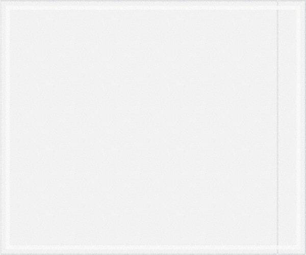 Value Collection - 500 Piece, 10" Long x 12" Wide, Packing List Envelope - Unprinted, Clear - Exact Tool & Supply