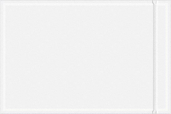 Value Collection - 1,000 Piece, 4" Long x 6" Wide, Packing List Envelope - Unprinted, Clear - Exact Tool & Supply