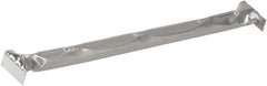 Made in USA - 24" Max Width Flat Closet Rod - Exact Tool & Supply