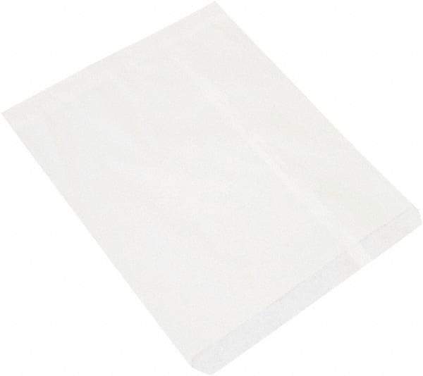 Made in USA - Kraft Grocery Bag - 15 x 18, White - Exact Tool & Supply