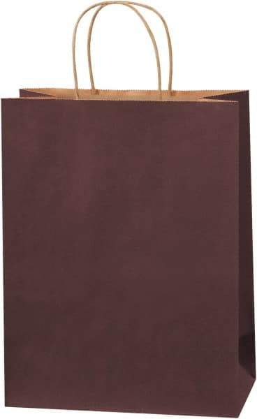 Made in USA - Kraft Grocery Bag - 10 x 5 x 13, Brown - Exact Tool & Supply