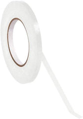 Value Collection - 180 Yd Long, Bag Tape - White - Exact Tool & Supply