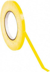 Value Collection - 180 Yd Long, Bag Tape - Yellow - Exact Tool & Supply