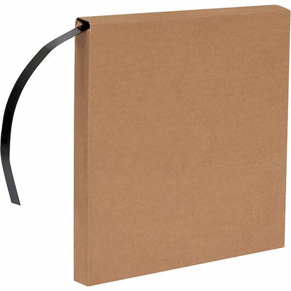 Made in USA - 300' Long x 5/8" Wide, Self-Dispensing Carton Steel Strapping - 1,470 Lb Capacity, 0.02" Thick - Exact Tool & Supply