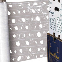 Made in USA - 20" x 3,280' Clear Vented Pallet Wrap - Exact Tool & Supply