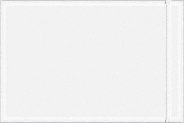 Value Collection - 1,000 Piece, 6" Long x 9" Wide, Packing List Envelope - Unprinted, Clear - Exact Tool & Supply