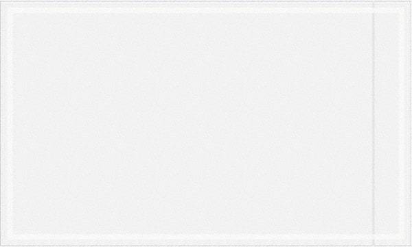 Value Collection - 1,000 Piece, 4-1/2" Long x 7-1/2" Wide, Packing List Envelope - Unprinted, Clear - Exact Tool & Supply