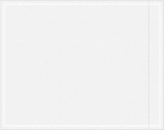 Value Collection - 500 Piece, 9-1/2" Long x 12" Wide, Packing List Envelope - Unprinted, Clear - Exact Tool & Supply