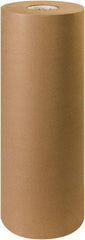 Made in USA - 600' Long x 24" Wide Roll of Recycled Kraft Paper - 60 Lb Paper Weight - Exact Tool & Supply