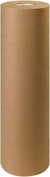 Made in USA - 600' Long x 30" Wide Roll of Recycled Kraft Paper - 60 Lb Paper Weight - Exact Tool & Supply