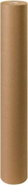 Made in USA - 40' Long x 72" Wide Roll of Recycled Kraft Paper - 40 Lb Paper Weight - Exact Tool & Supply