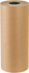 Made in USA - 600' Long x 18" Wide Roll of Kraft Paper with 10# Gloss Polyethylene - 50 Lb Paper Weight - Exact Tool & Supply
