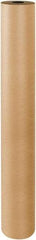 Made in USA - 600' Long x 60" Wide Roll of Kraft Paper with 10# Gloss Polyethylene - 50 Lb Paper Weight - Exact Tool & Supply