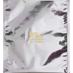 Made in USA - 14 x 30", 3.6 mil Moisture Barrier Bag - Silver - Exact Tool & Supply