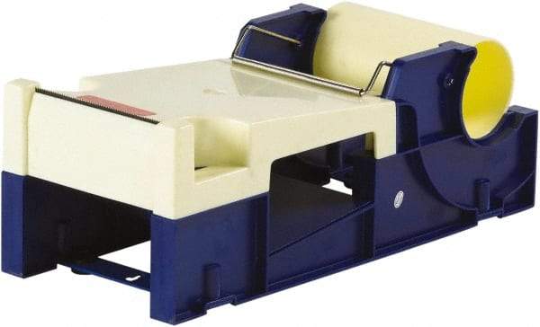 Import - 6" Wide, Single Roll, Manual Table/Desk Tape Dispenser - Plastic, Unlimited Dispensed Tape Length - Exact Tool & Supply