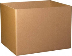 Made in USA - 40" Wide x 48" Long x 36" High Rectangle Heavy Duty Corrugated Box - 3 Walls, Kraft (Color), 280 Lb Capacity - Exact Tool & Supply