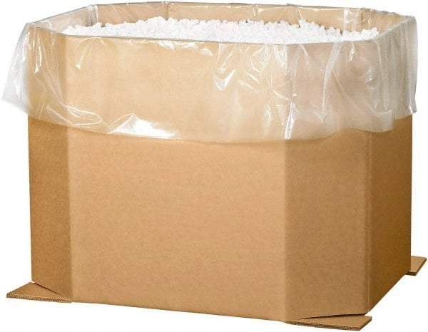 Made in USA - 38" Wide x 46" Long x 24" High Heavy Duty Corrugated Box - 3 Walls, Kraft (Color) - Exact Tool & Supply