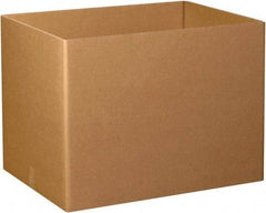 Made in USA - 30" Wide x 40" Long x 30" High Rectangle Heavy Duty Corrugated Box - 3 Walls, Kraft (Color), 280 Lb Capacity - Exact Tool & Supply