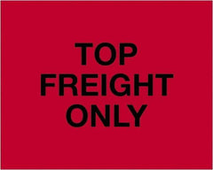 Tape Logic - 10" Long, Fluorescent Red Paper Shipping Label - For Multi-Use - Exact Tool & Supply