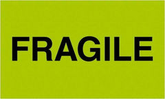 Tape Logic - 5" Long, Fluorescent Green Paper Shipping Label - For Multi-Use - Exact Tool & Supply