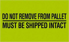 Tape Logic - 5" Long, Fluorescent Green Paper Shipping Label - For Multi-Use - Exact Tool & Supply