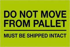Tape Logic - 6" Long, Fluorescent Green Paper Shipping Label - For Multi-Use - Exact Tool & Supply