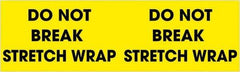 Tape Logic - 10" Long, Fluorescent Yellow Paper Shipping Label - For Multi-Use - Exact Tool & Supply