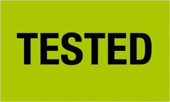 Tape Logic - 5" Long, Fluorescent Green Paper Shipping Label - For Multi-Use - Exact Tool & Supply