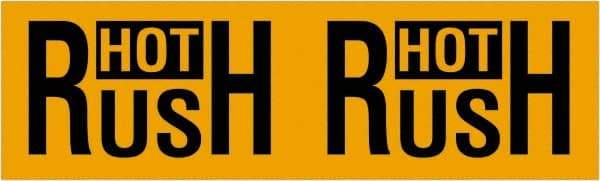 Tape Logic - 10" Long, Fluorescent Orange Paper Shipping Label - For Multi-Use - Exact Tool & Supply