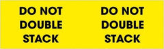 Tape Logic - 10" Long, Fluorescent Yellow Paper Shipping Label - For Multi-Use - Exact Tool & Supply