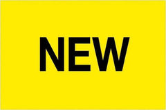 Tape Logic - 3" Long, Fluorescent Yellow Paper Inventory Labels - For Multi-Use - Exact Tool & Supply