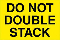 Tape Logic - 3" Long, Fluorescent Yellow Paper Shipping Label - For Multi-Use - Exact Tool & Supply
