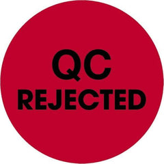 Tape Logic - 2" Long, Fluorescent Red Paper Inventory Labels - For Multi-Use - Exact Tool & Supply