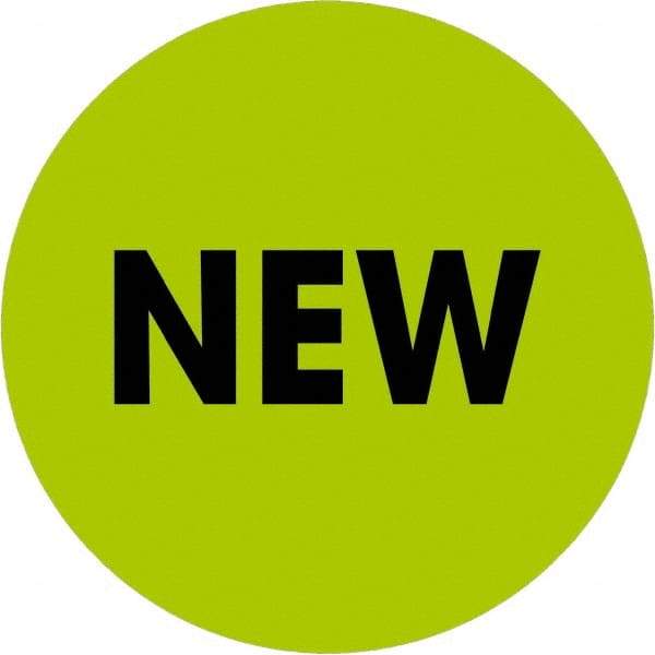 Tape Logic - 2" Long, Fluorescent Green Paper Inventory Labels - For Multi-Use - Exact Tool & Supply