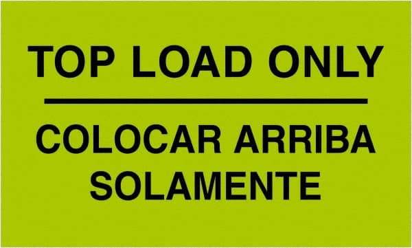 Tape Logic - 5" Long, Fluorescent Green Paper Shipping Label - For Multi-Use - Exact Tool & Supply